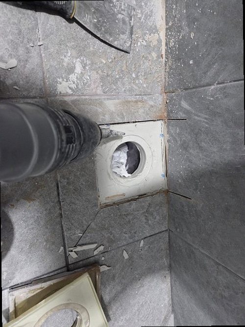 서대문구 누수탐지 북아현동 빌라 4층 욕실 앞 시공 후기 사진