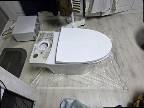 일산동구 누수탐지 성석동 빌라 1층 욕실 천장 시공 후기 사진