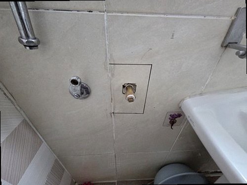 기흥구 누수탐지 보정동 상가 2층 천장 조명 주변 시공 후기 사진