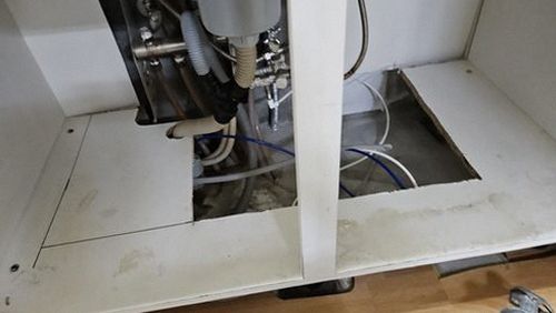 처인구 누수탐지 마평동 아파트 5층 주방 벽면 시공 후기 사진
