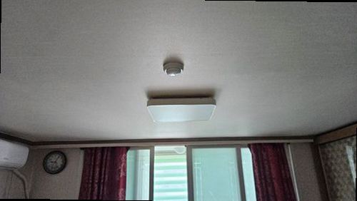 강남구 누수탐지 역삼동 오피스텔 11층 거실 천장 시공 후기 사진
