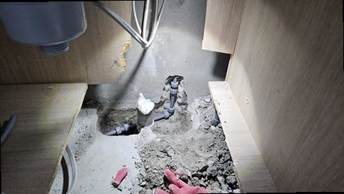 구로구 누수탐지 구로동 아파트 6층 주방 바닥 시공 후기 사진