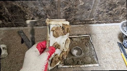 남동구 누수탐지 도림동 빌라 4층 욕실 시공 후기 사진