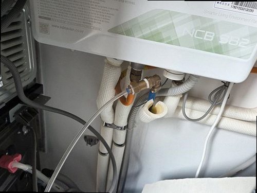 서대문구 누수탐지 충정로2가 아파트 4층 주방 싱크대 아래 시공 후기 사진