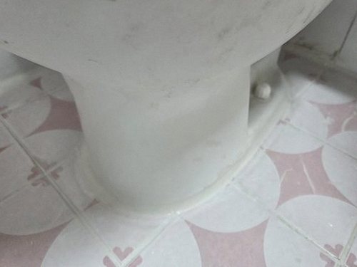 누수탐지 교체 후 말라 있는 세면대 하부장 내부