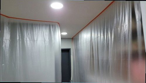 누수탐지 천장 누수 흔적과 점검 위치를 확인하는 안내 이미지