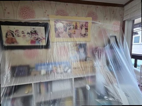 서울 강서구 누수탐지 발산동 아파트 6층 세탁실 주변 시공 후기 사진