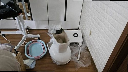 안성 누수탐지 석정동 빌라 3층 아이 방 벽면 시공 후기 사진