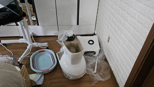 권선구 누수탐지 장지동 상가 지하 주차장 천장 시공 후기 사진