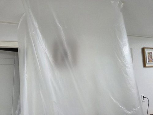 누수탐지 화수동 누수탐지 아파트 안방 천장 얼룩 직접 확인해 보니