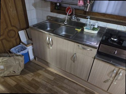 김포 누수탐지 사우동 다세대주택 2층 주방 바닥 시공 후기 사진