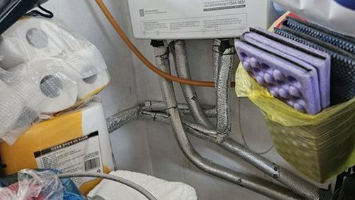 누수탐지 금이동 누수탐지 주택천장물고임 방치하면 곰팡이 번집니다