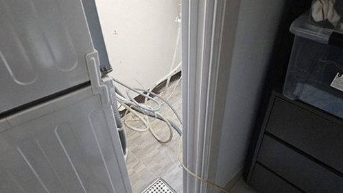 수정구 누수탐지 배관 검사 장비와 점검 결과를 확인하는 모습