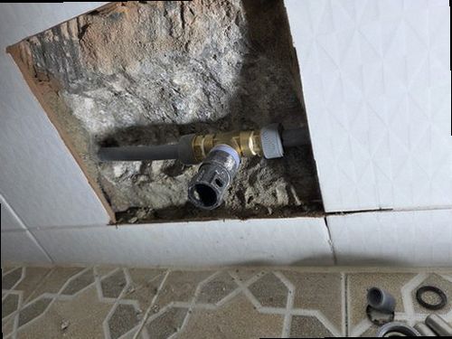 팔달구 누수탐지 고등동 빌라 4층 욕실 앞 복도 시공 후기 사진