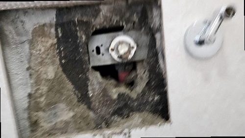 상록구 누수탐지 사동 아파트 5층 욕실 및 아래층 욕실 천장 시공 후기 사진