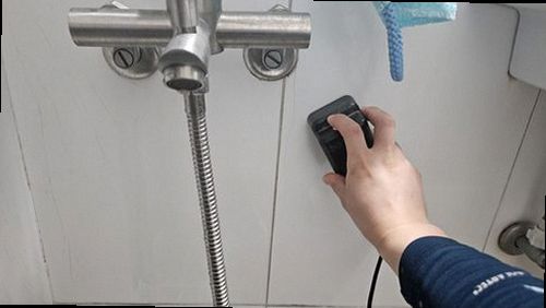 광진구 누수탐지 광장동 아파트 9층 복도 벽면 시공 후기 사진