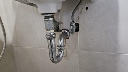 중랑구 누수탐지 망우동 빌라 2층 주방 바닥 시공 후기 사진
