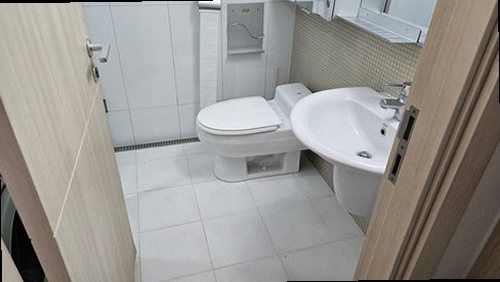 김포 누수탐지 마산동 오피스텔 14층 욕실 앞 시공 후기 사진