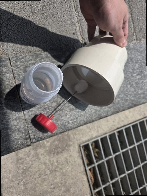 양주 누수탐지 회암동 빌라 2층 계단 벽면 시공 후기 사진