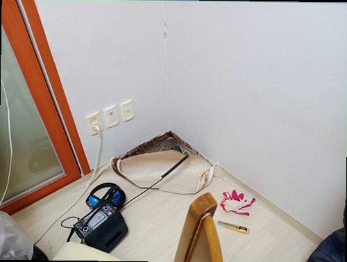 중랑구 누수탐지 벽면 얼룩과 습기 흔적을 확인하는 점검 과정