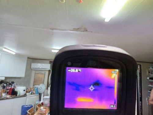 누수탐지 안중읍 누수탐지 직접 해보니 안방 천장 얼룩의 원인이 달랐다