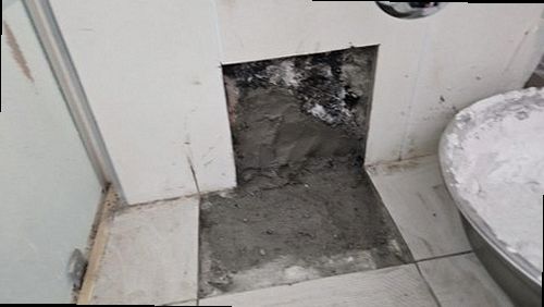 평택 누수탐지 통복동 상가 2층 천장 조명 주변 시공 후기 사진
