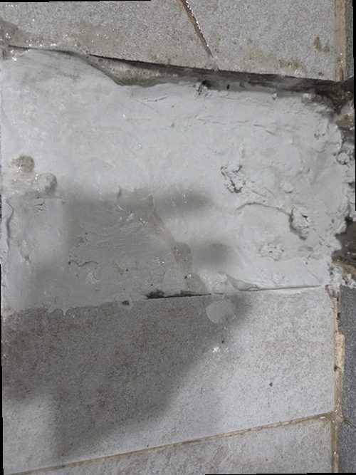 수지구 누수탐지 신봉동 빌라 2층 화장실 문턱 시공 후기 사진