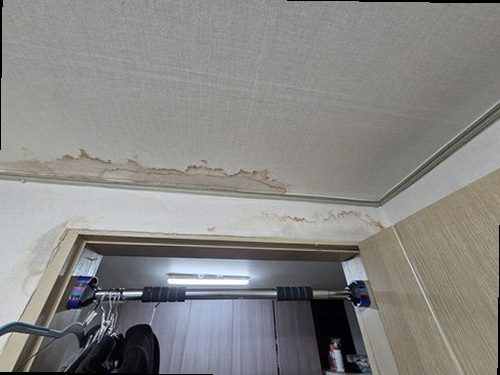 용산구 누수탐지 신계동 아파트 3층 복도 천장과 현관 앞 시공 후기 사진