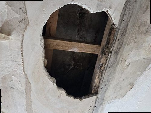 광주 누수탐지 두암동 상가 2층 천장 안쪽 시공 후기 사진