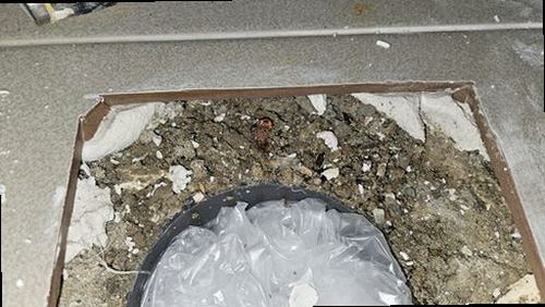 오산 누수탐지 갈곶동 아파트 6층 작은방 벽면 시공 후기 사진