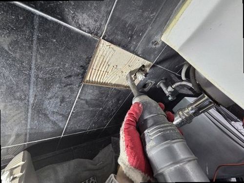오산 누수탐지 가장동 아파트 5층 주방 벽면 시공 후기 사진
