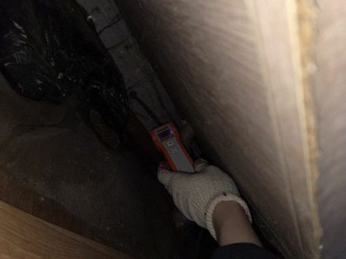 누수탐지 누수 측정값과 점검 기록을 정리한 문서 장면