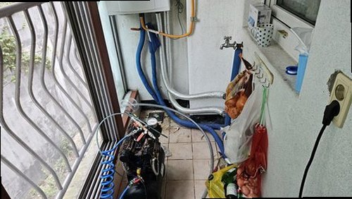 강남구 누수탐지 신사동 아파트 6층 베란다 시공 후기 사진