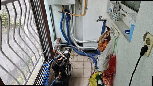 용산구 누수탐지 청파동 빌라 4층 베란다 시공 후기 사진