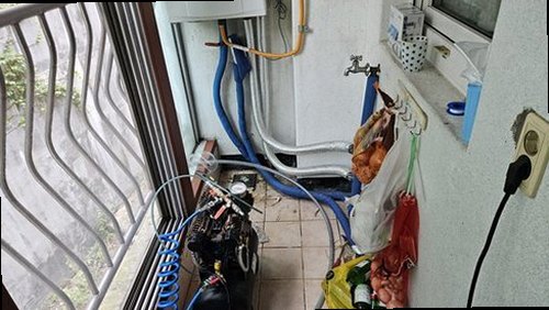은평구 누수탐지 대조동 아파트 9층 베란다 창가 시공 후기 사진