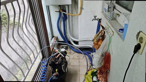 안성 누수탐지 금산동 아파트 5층 베란다 시공 후기 사진
