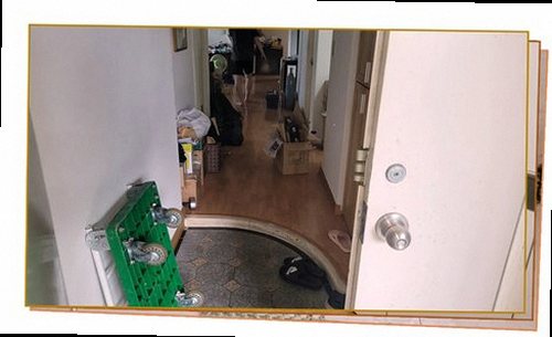 안성 누수탐지 벽면 누수 흔적과 점검 위치를 보여주는 현장 이미지