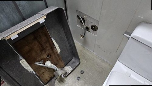 만세구 누수탐지 구름동 오피스텔 7층 욕실 문턱 시공 후기 사진