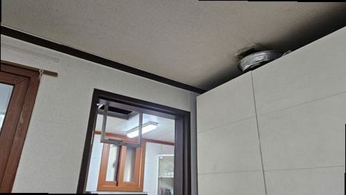 강북구 누수탐지 송중동 다가구주택 2층 욕실 앞 복도 시공 후기 사진