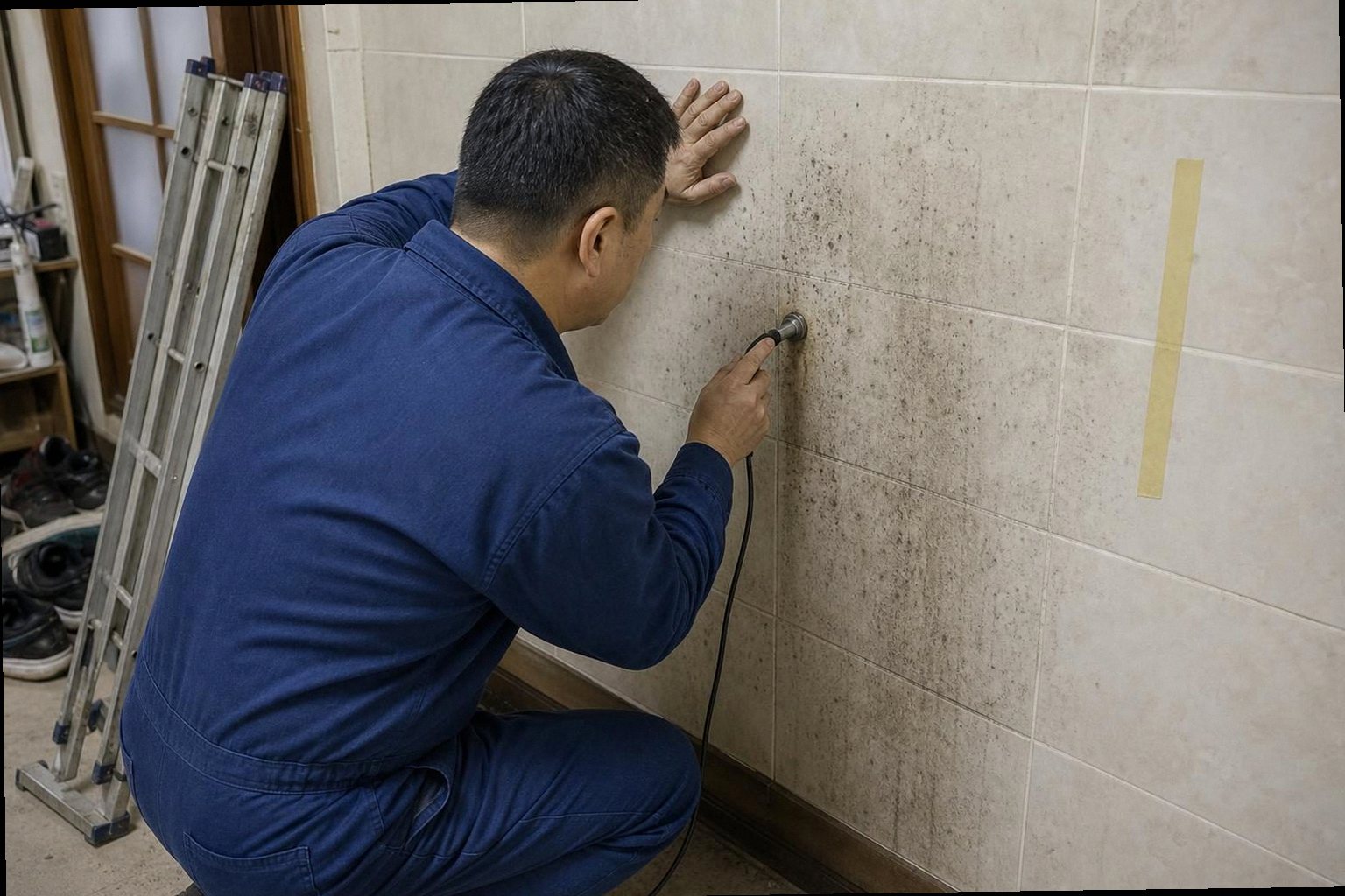 구로구 누수탐지 현장 작업