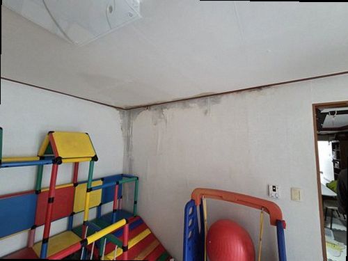 광명 누수탐지 철산동 상가 2층 창가 천장 시공 후기 사진