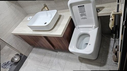 아산시 누수탐지 법곡동 빌라 2층 욕실 샤워부스 시공 후기 사진