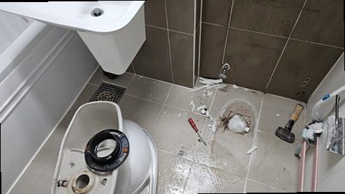 아산시 누수탐지 실옥동 상가 지하 창고 시공 후기 사진