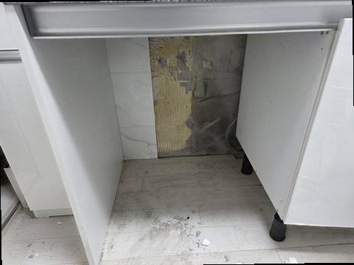 강남구 누수탐지 논현동 아파트 6층 주방 싱크대 아래 시공 후기 사진