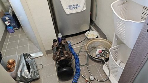 누수탐지 신현동 누수탐지 아파트 화장실 천장 얼룩의 원인 확인법
