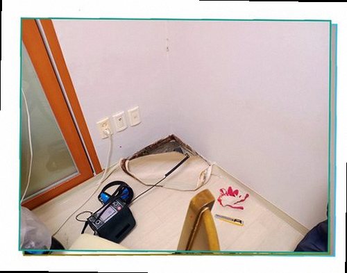 수지구 누수탐지 압력 검사와 배관 연결 부위 점검을 진행하는 장면