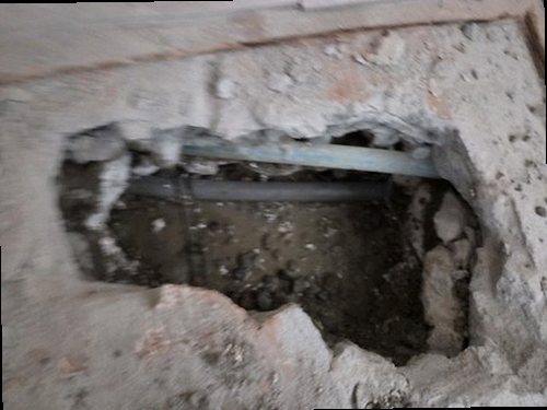 제물포구 누수탐지 도화동 단독주택 1층 마당 배관 시공 후기 사진