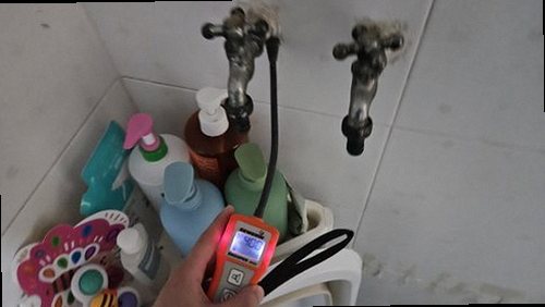 남동구 누수탐지 수산동 상가 지하주차장 천장 시공 후기 사진