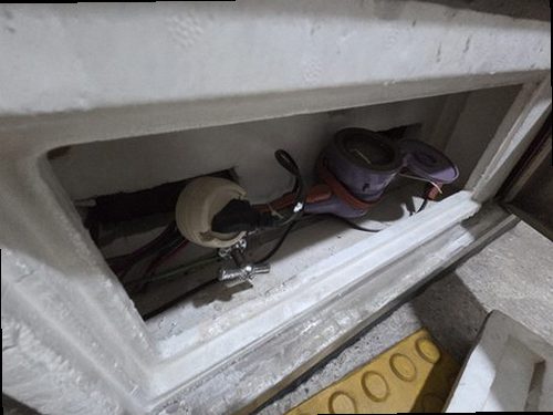 광진구 누수탐지 군자동 아파트 6층 주방 싱크대 앞 시공 후기 사진