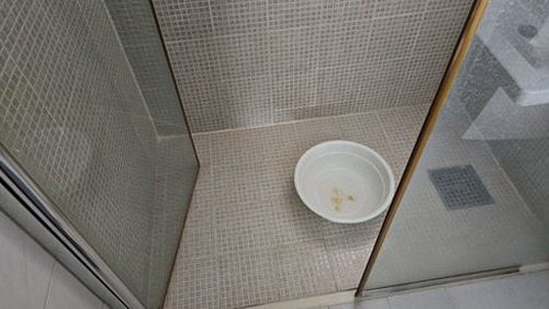 여주 누수탐지 창동 상가 1층 남자화장실 바닥 시공 후기 사진